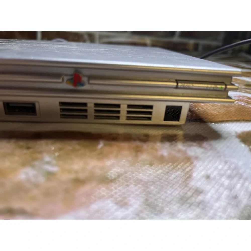 ps2 slim silver console only Parts Or Repair